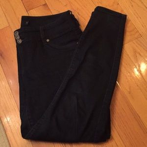 Dark skinny jeans